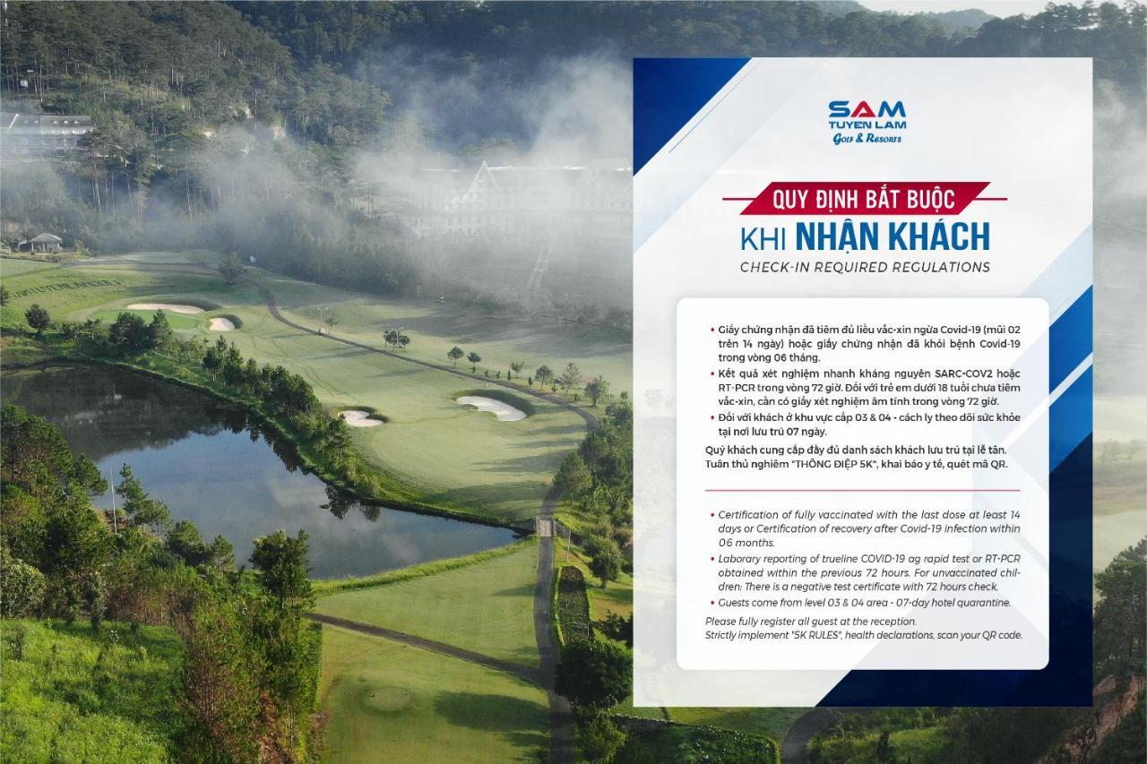 Sam Tuyen Lam Golf & Resorts Da Lat Kültér fotó