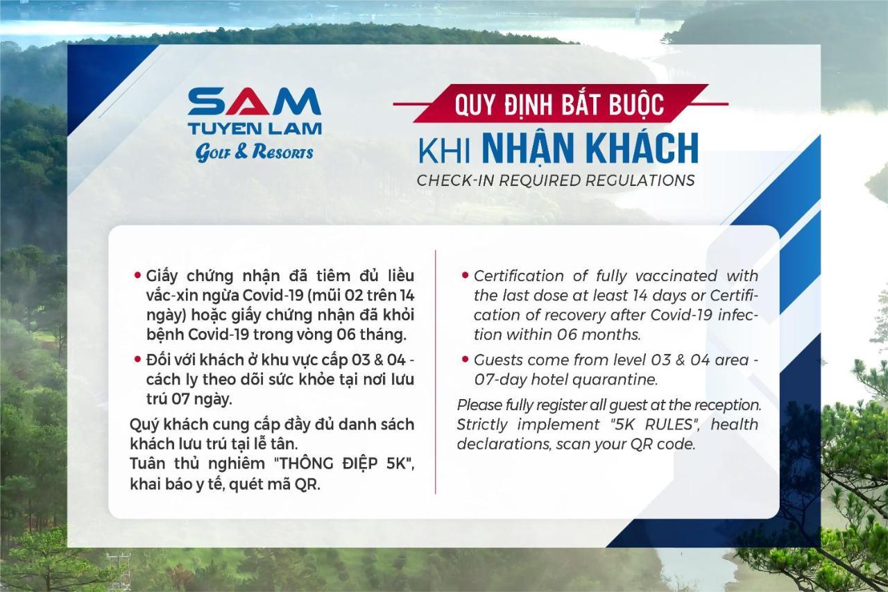 Sam Tuyen Lam Golf & Resorts Da Lat Kültér fotó